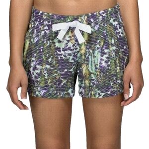 Lululemon Spring Break Away Shorts size 4 floral Sport White Multi W7C71S